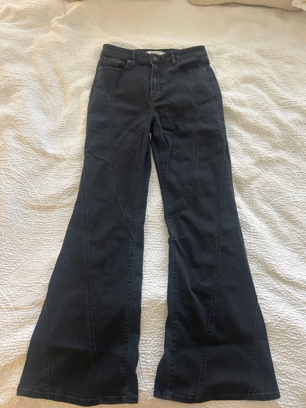 Hidden Black Flare Jeans